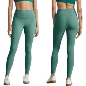 everlane the perform 24/7 high rise ankle leggings soft green women large